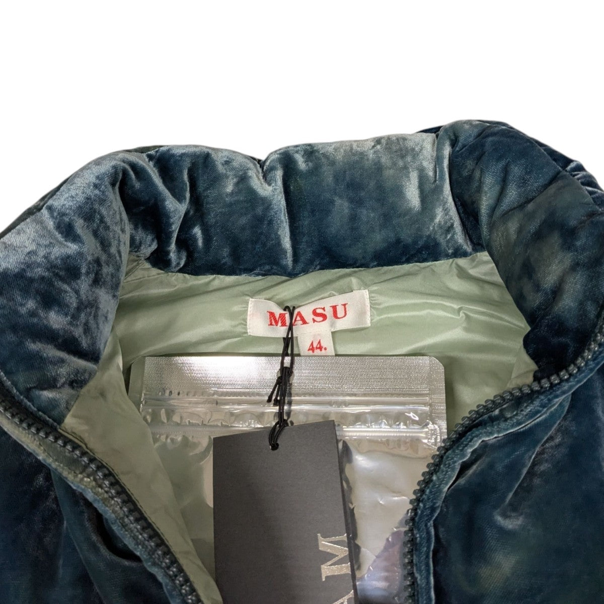 23AWVELVET PUFFER JACKETダウンジャケット
