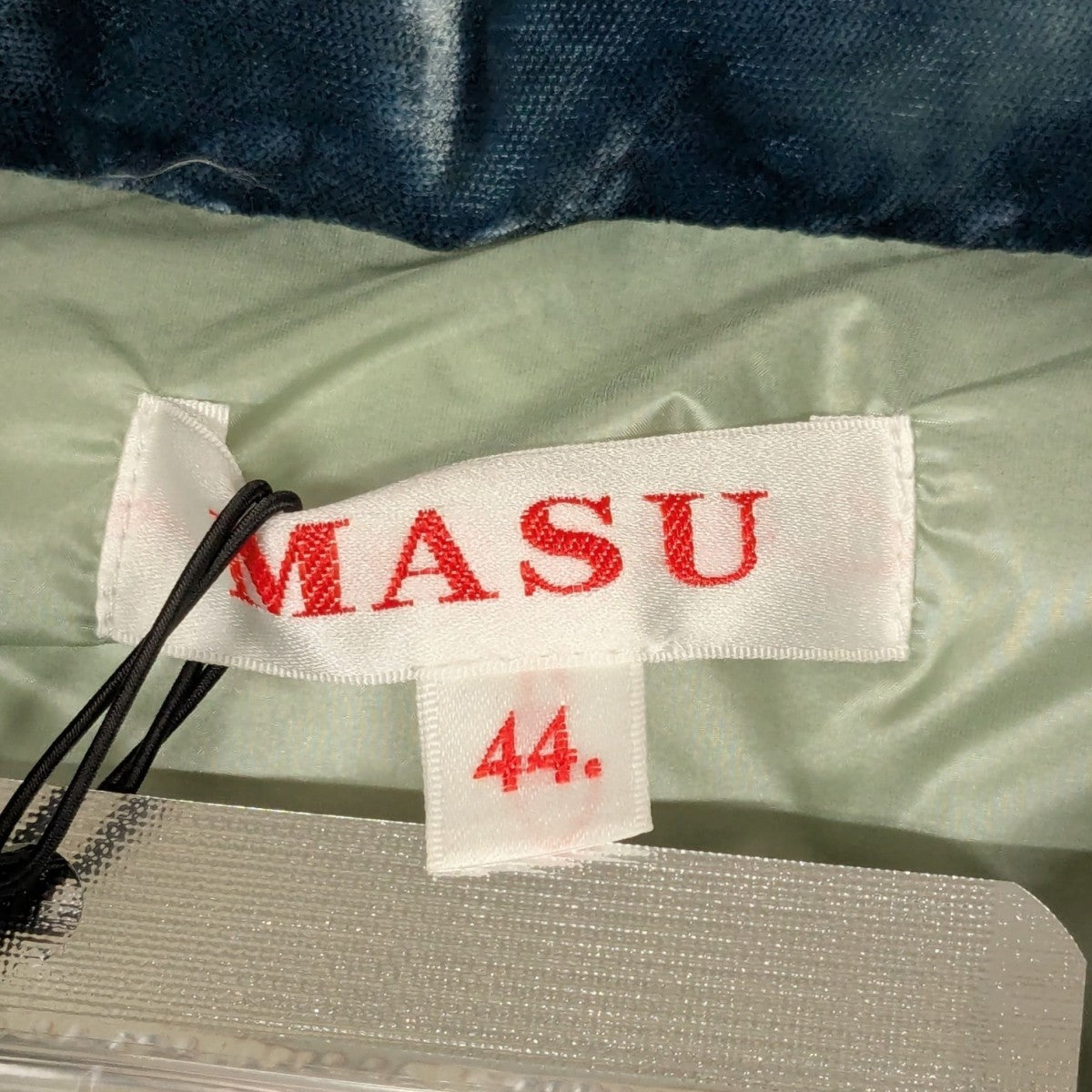 MASU(エムエーエスユー) 23AWVELVET PUFFER JACKETダウンジャケット