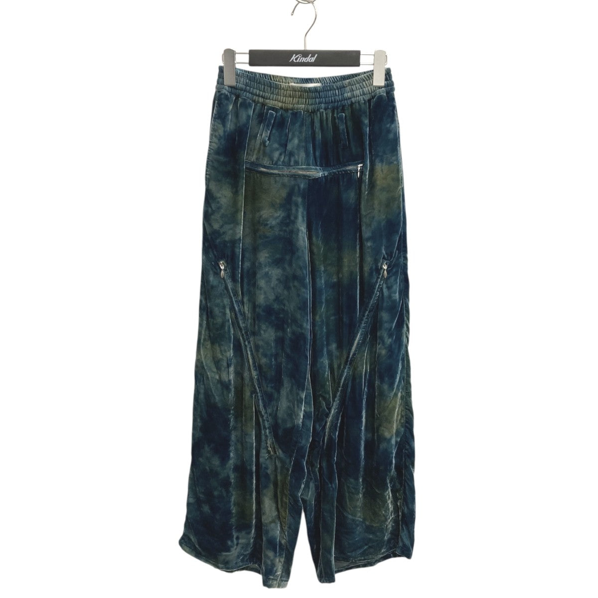 VELVET ZIPPER EASY PANTSベロアパンツMFFW-PT0723T