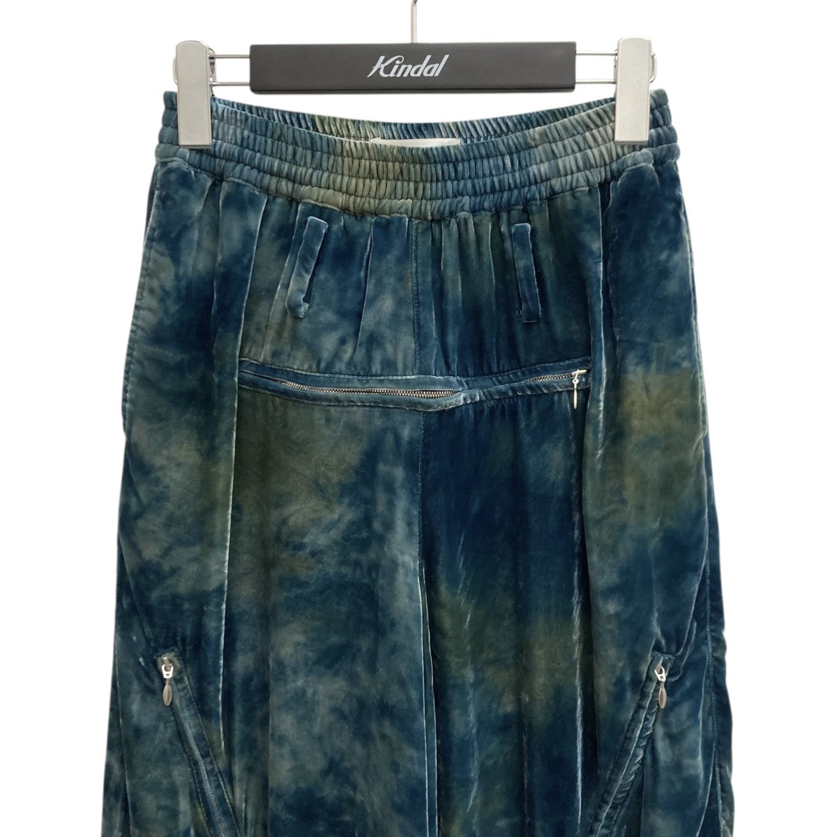 VELVET ZIPPER EASY PANTSベロアパンツMFFW-PT0723T