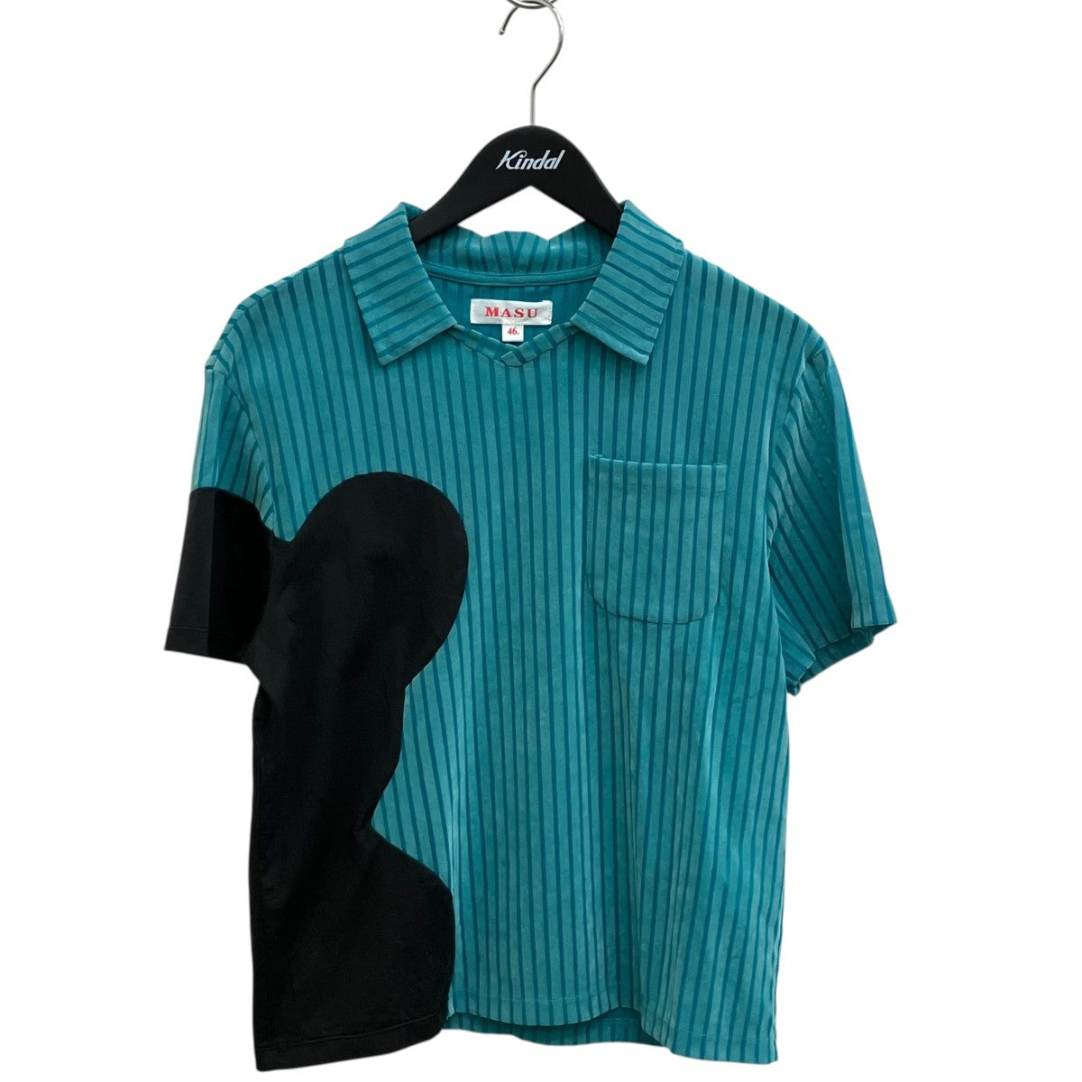 MASU HADOW POLO SHIRT半袖カットソーMASS-CS0224 古着・中古-1枚目のアイテム画像