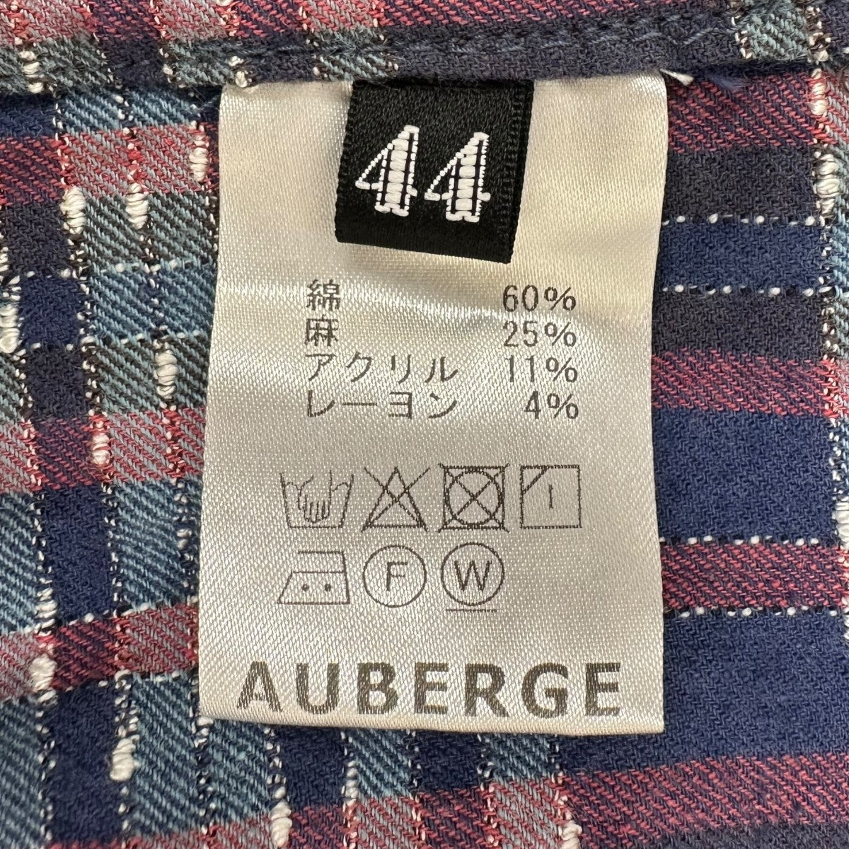 AUBERGE 長袖シャツ 古着・中古-5枚目のアイテム画像