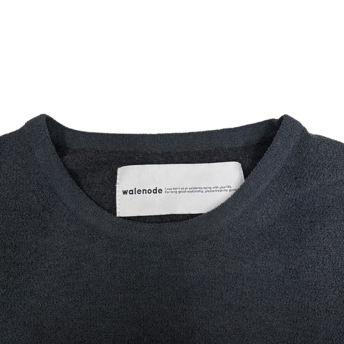 WALENODE CottonCashmerePile Half半袖ニットwn24-16ss197-kw 古着・中古-4枚目のアイテム画像