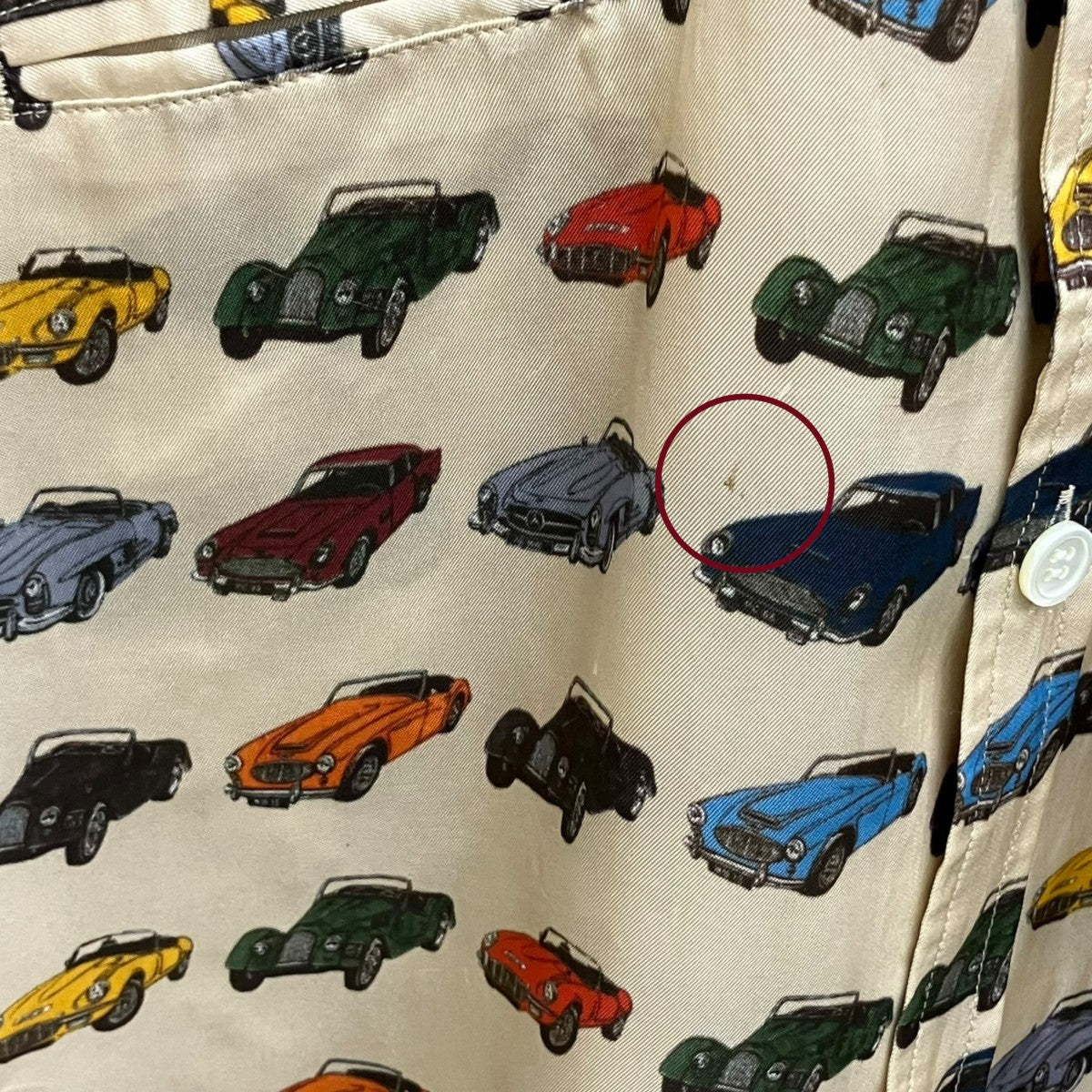 Midorikawa CLASSIC CARS SHIRTS長袖シャツMID23AW-SH01 古着・中古-3枚目のアイテム画像