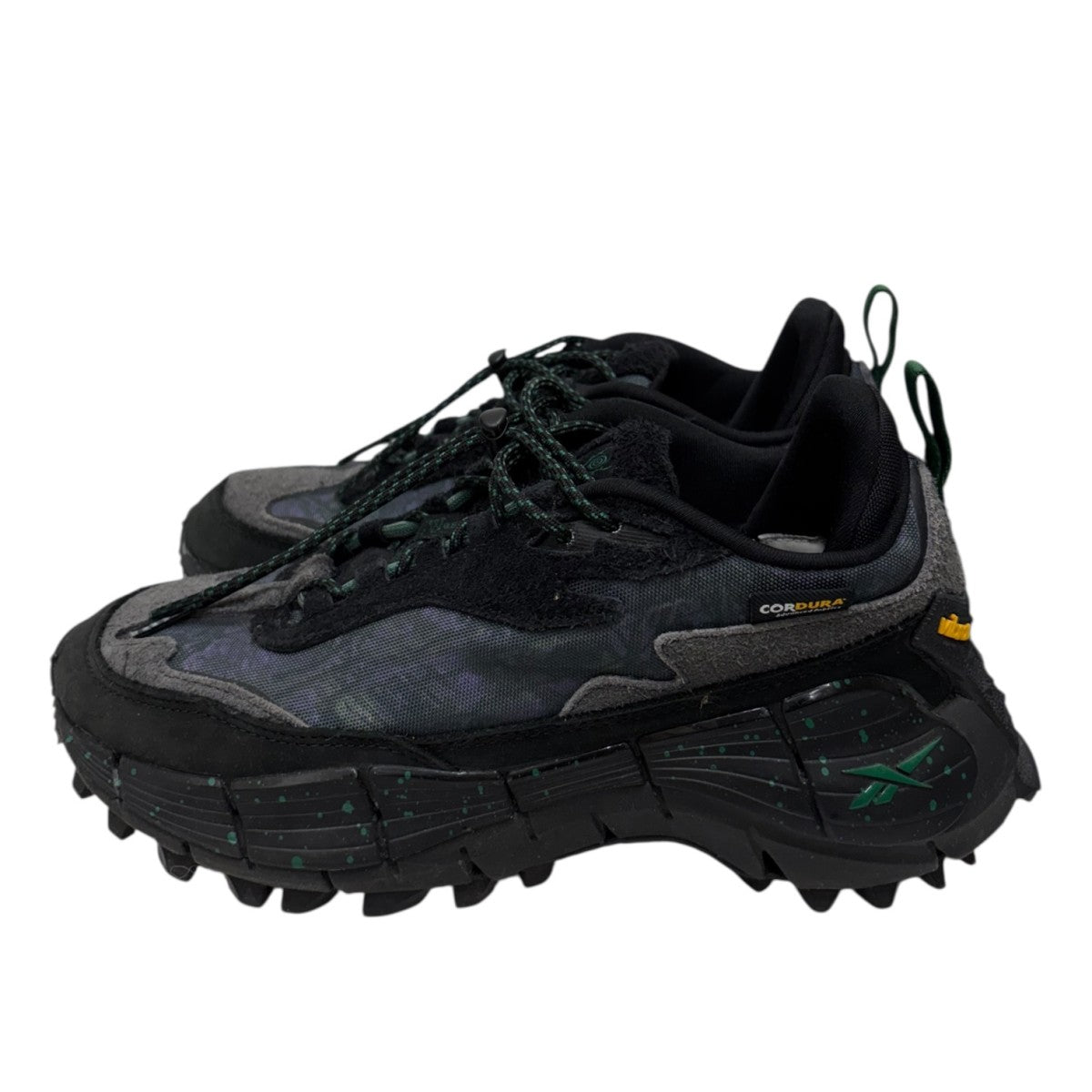 REEBOK×south2 west8 スニーカーHP2991 HP2991 ブラック×グリーン