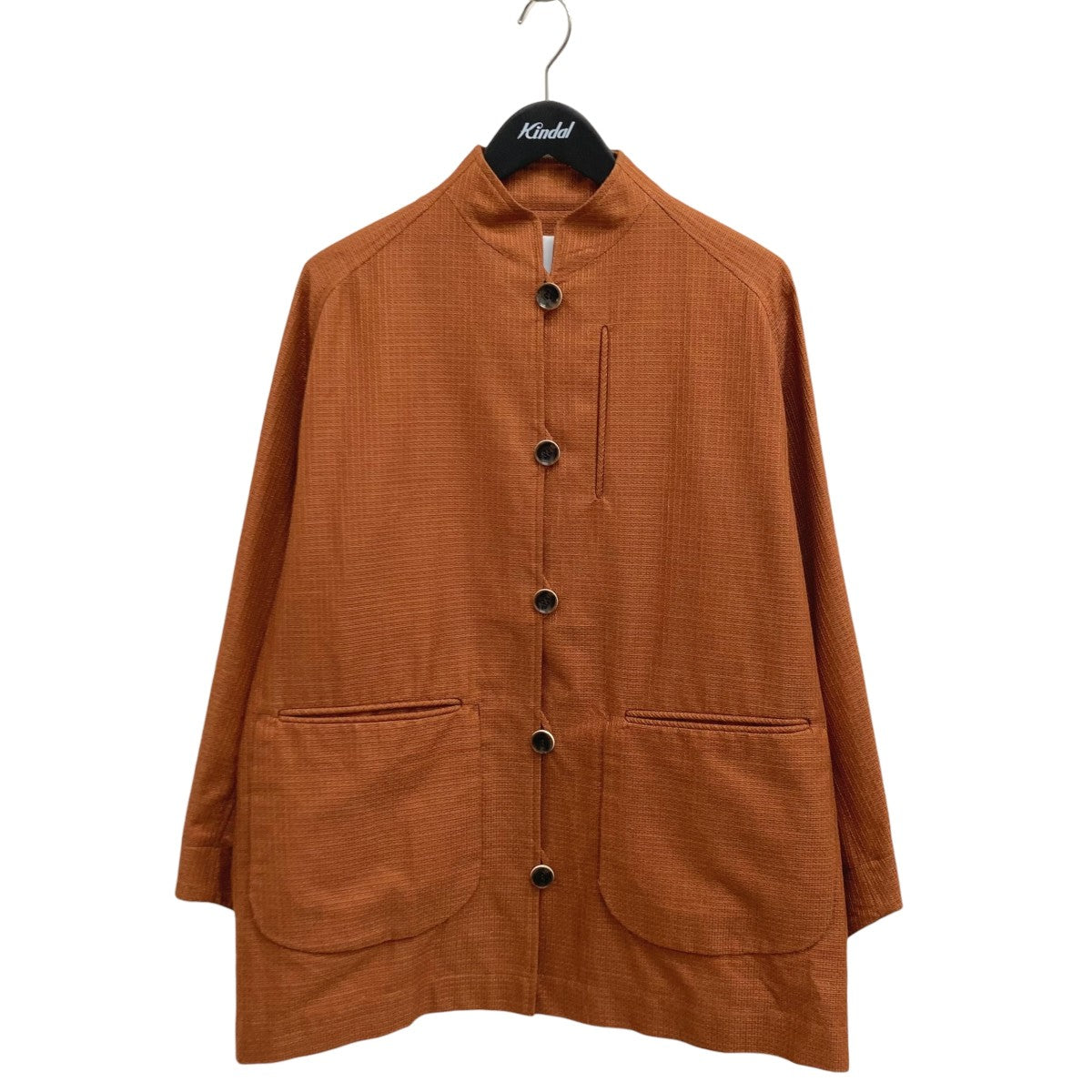 mame kurogouchi Geometric Silk Cotton Jacquard CoatコートMM23SS-CO009 古着・中古-1枚目のアイテム画像