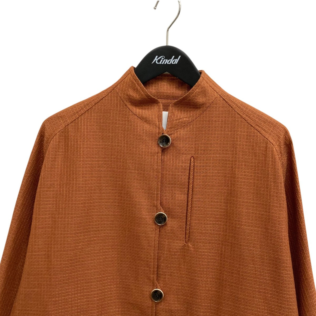 mame kurogouchi Geometric Silk Cotton Jacquard CoatコートMM23SS-CO009 古着・中古-3枚目のアイテム画像