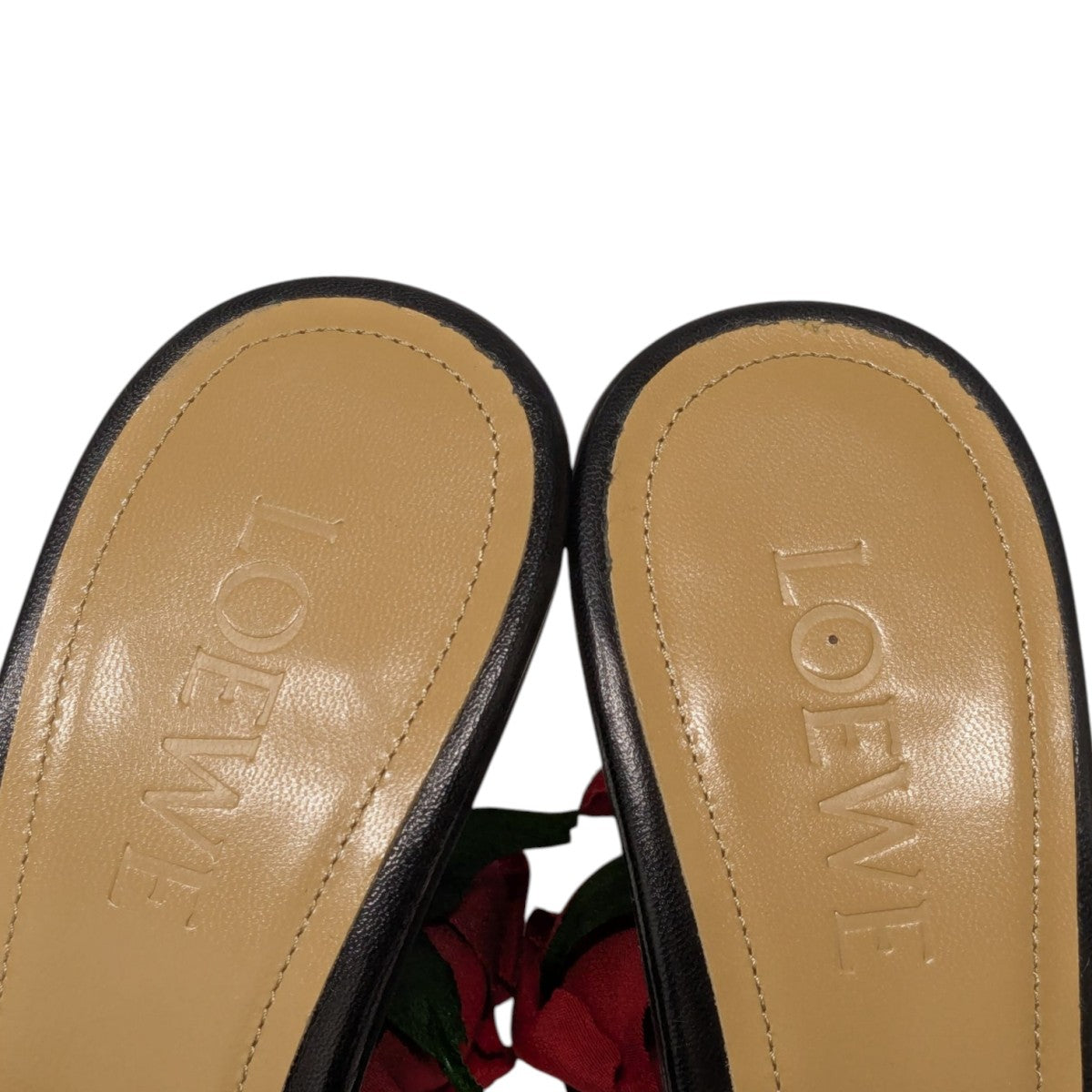 LOEWE(ロエベ) ヒールパンプス ブラック サイズ 38(24.5cm)｜【公式