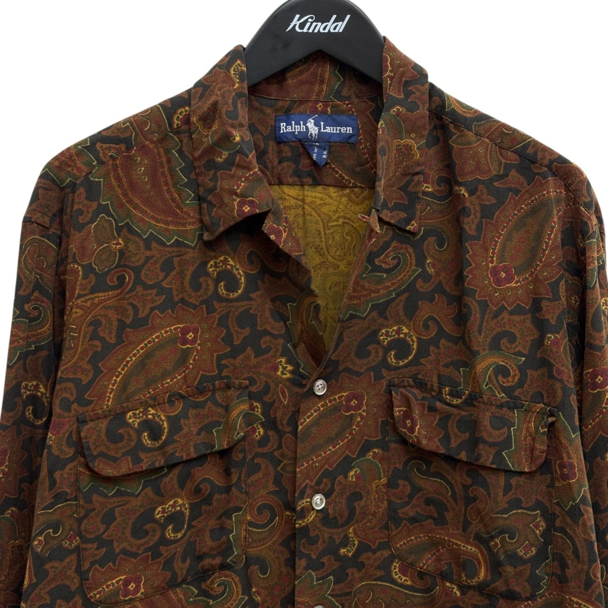 RALPH LAUREN(ラルフローレン) 90S フラップポケット ペイズリー柄