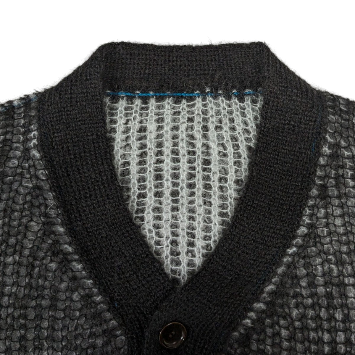 25AWwooledmohair knittedreversible cardiganカーディガン1545212004