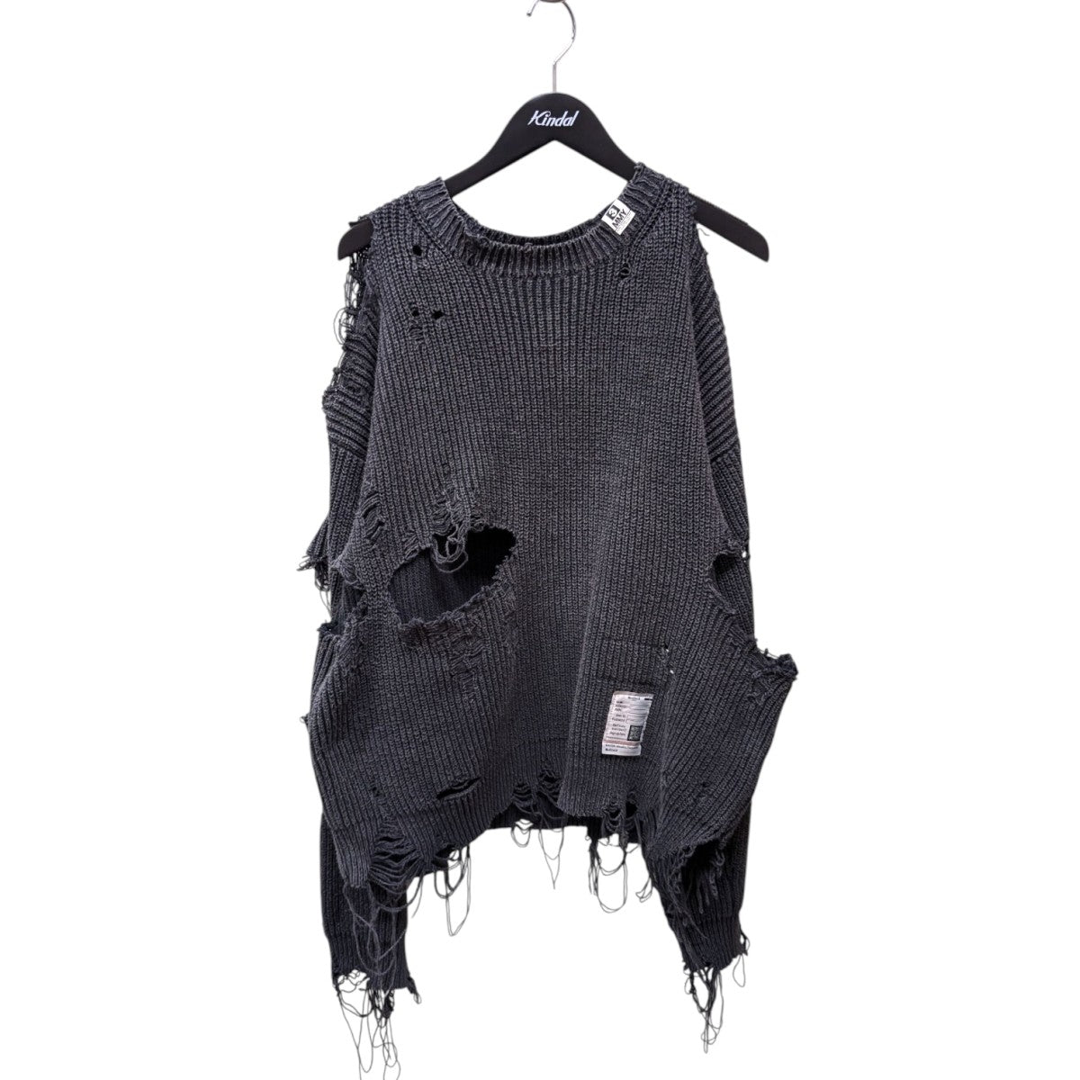 BLEACHED KNIT PULLOVERセーターK12SW501