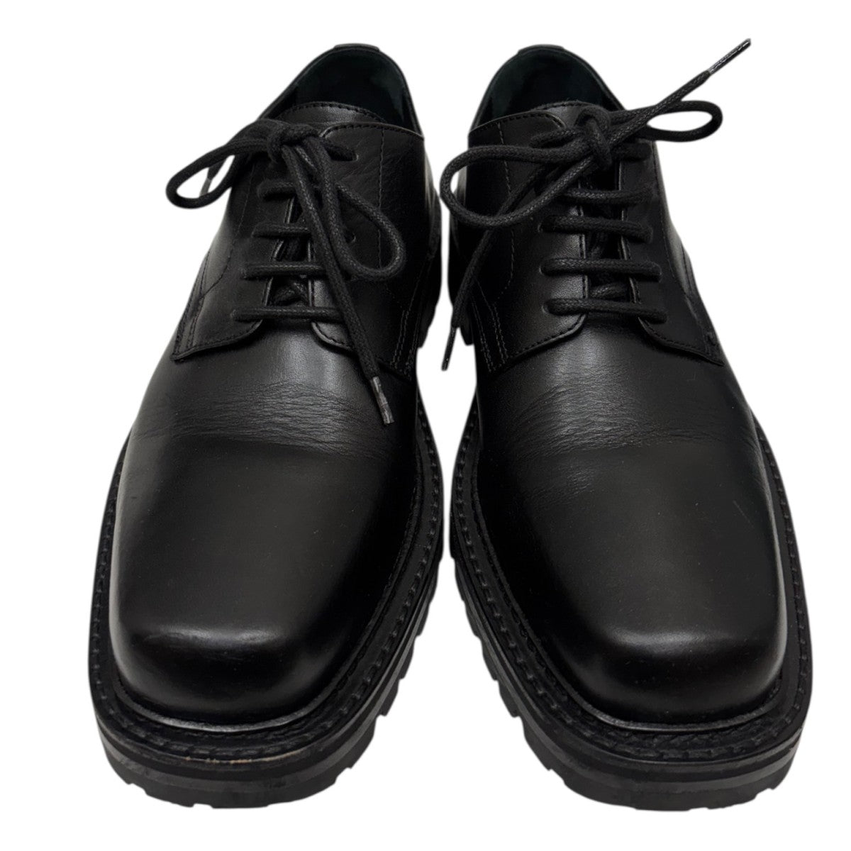 DRIES VAN NOTEN(ドリスヴァンノッテン) ブラック レザー ダービー