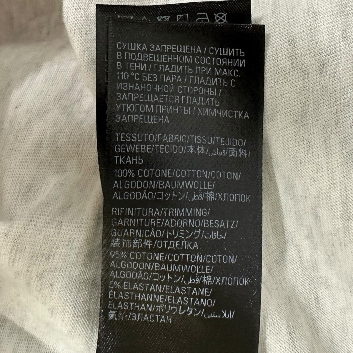 BALENCIAGA 24SSアーカイブミディアムフィットコネクテッド ロングスリーブ Tシャツ長袖Tシャツ781245 古着・中古-9枚目のアイテム画像
