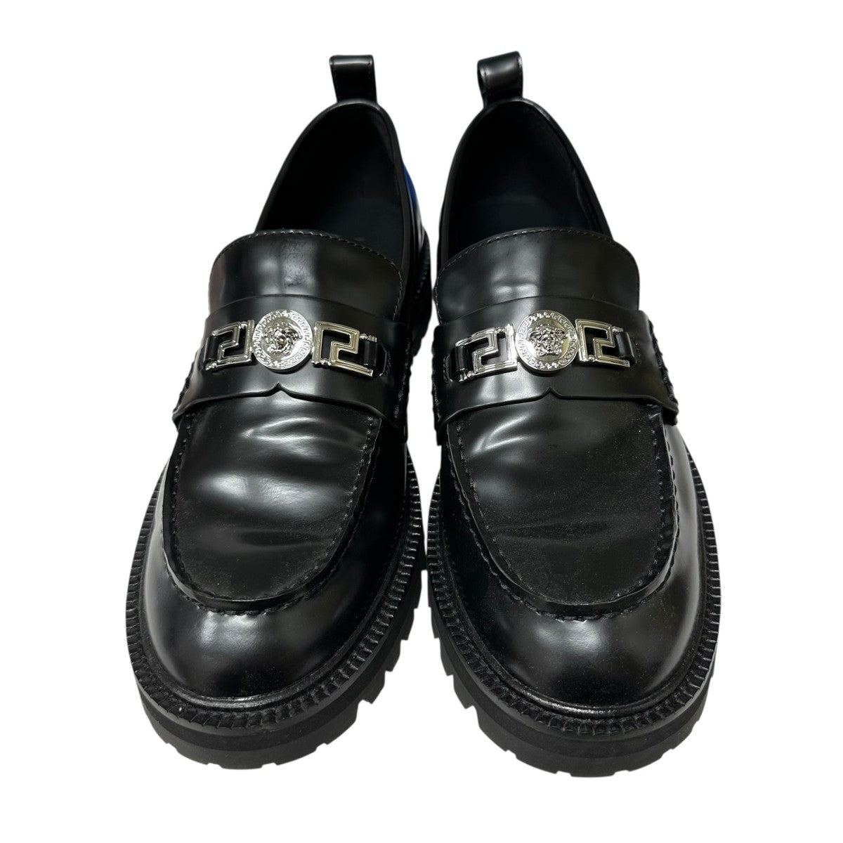 VERSACE(ヴェルサーチ) メデューサローファー ブラック サイズ 41