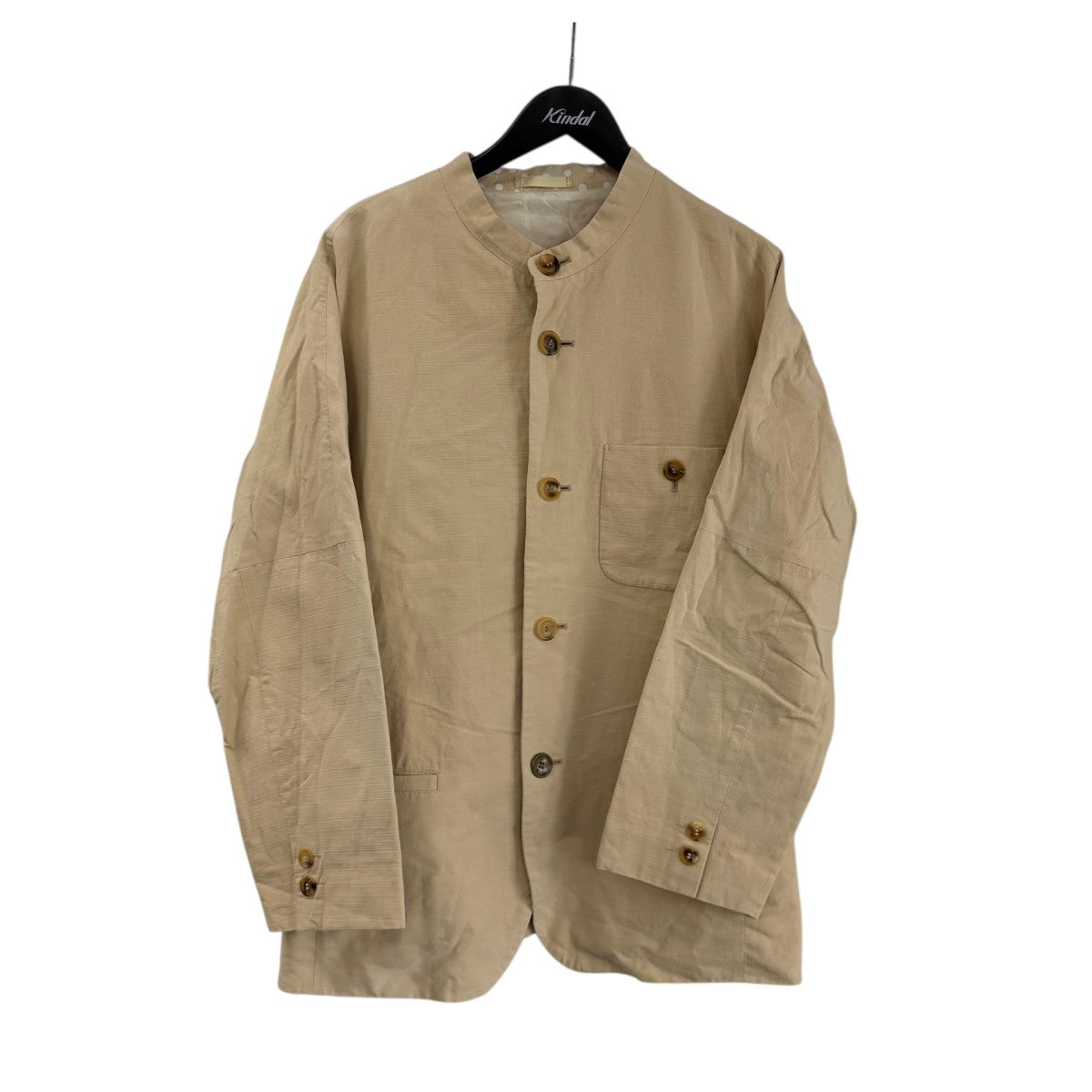 ISSEY MIYAKE ノーカラージャケットME41-FD025 古着・中古-1枚目のアイテム画像