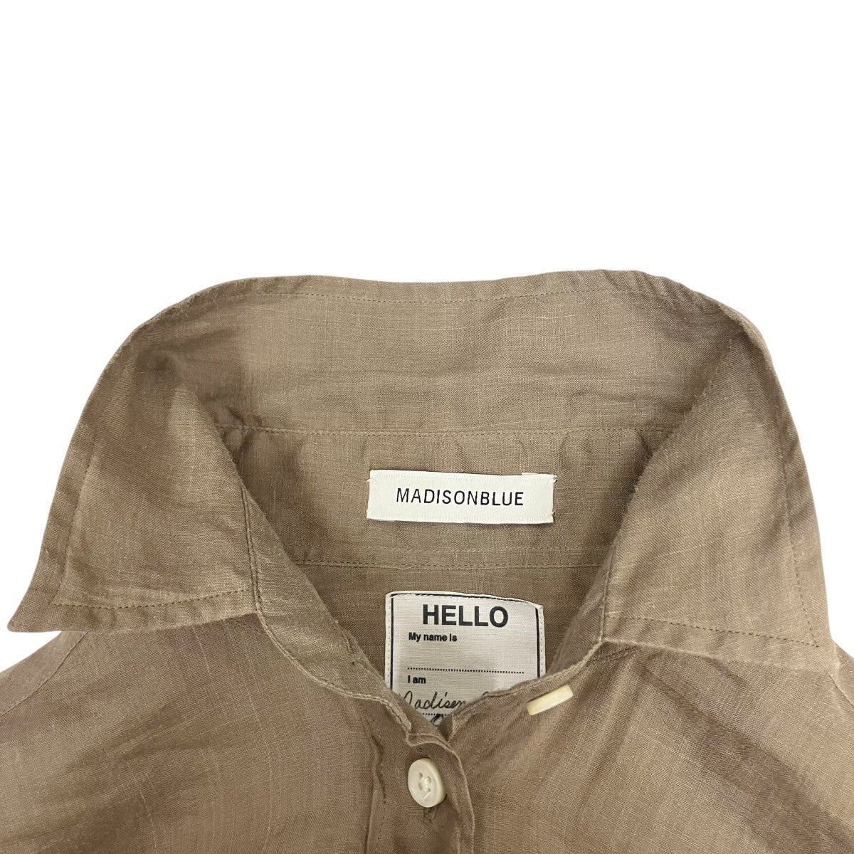MADISON BLUE × Pilgrim Surf+Supply長袖シャツMB201-5064PL 古着・中古-8枚目のアイテム画像