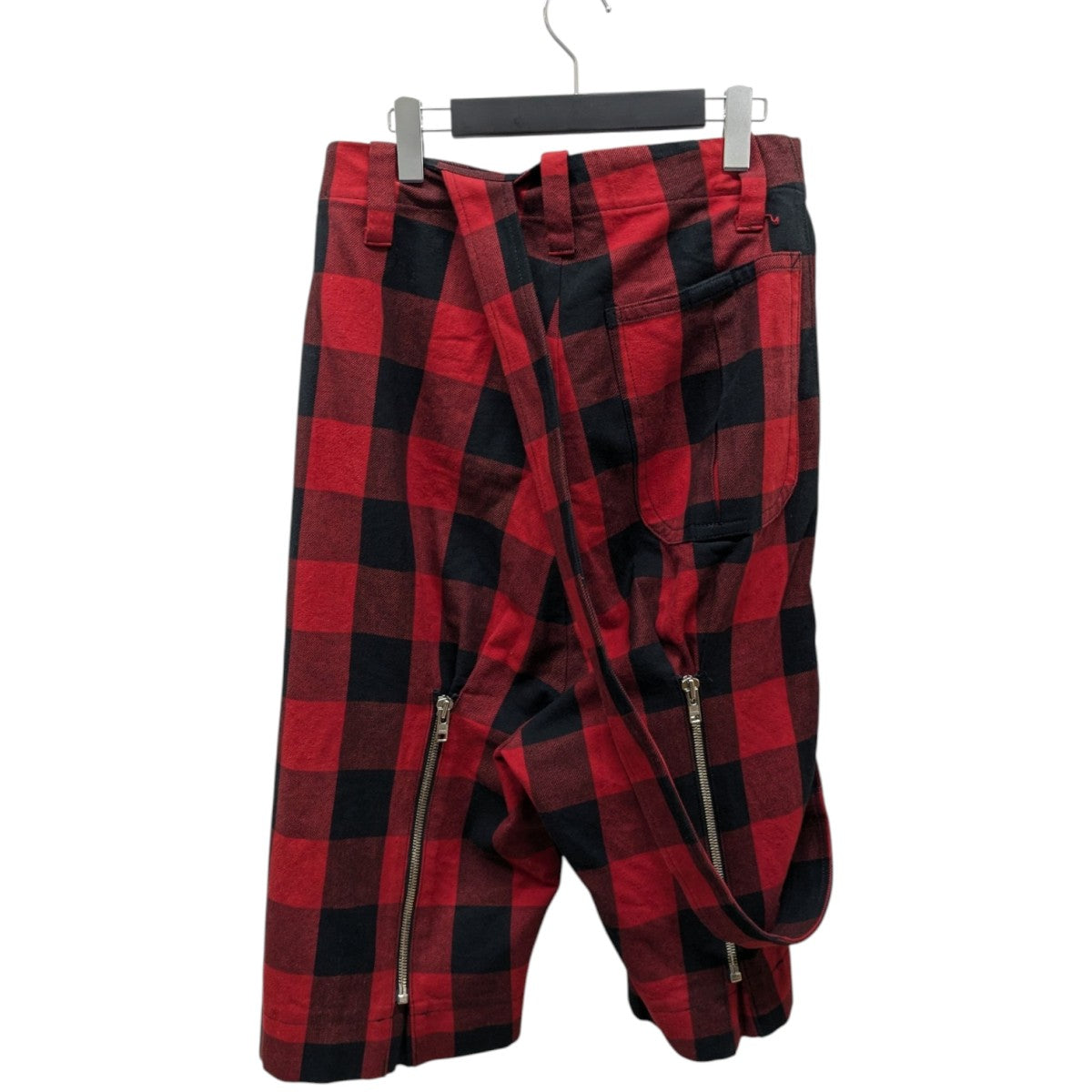 KIDILL(キディル) WIDE BONDAGE PANTS BRITISH TARTANチェックパンツ