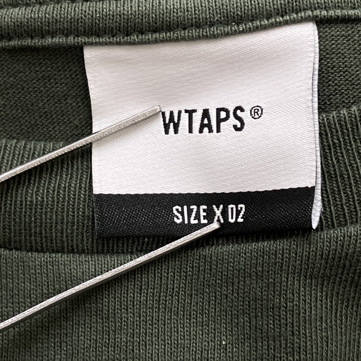 WTAPS 25SSDOT SIGHT SS COTTON半袖Tシャツ 古着・中古-8枚目のアイテム画像