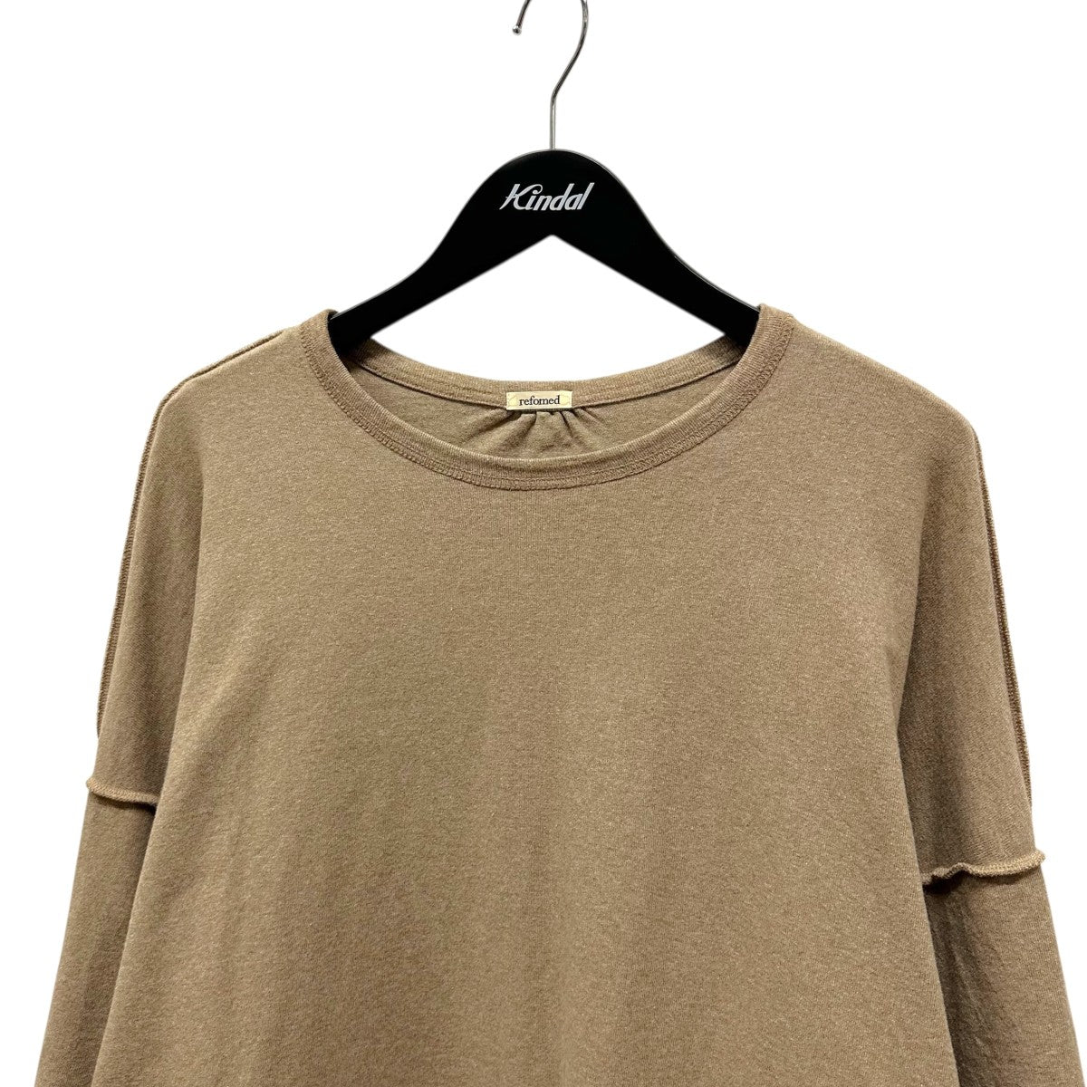 リフォメッド REVERSIBLE L S TEE長袖TシャツRECU-034