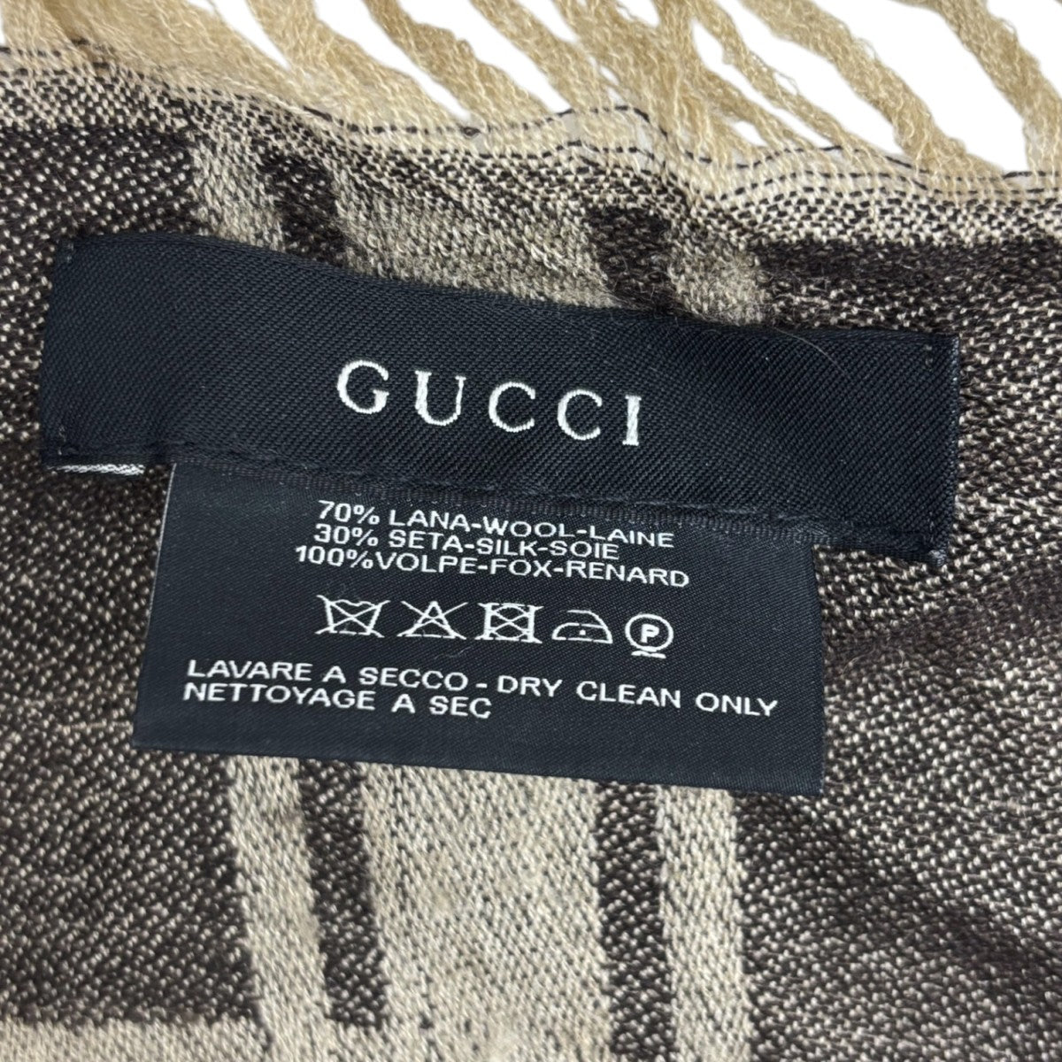 GUCCI フォックスファーストール 古着・中古-4枚目のアイテム画像