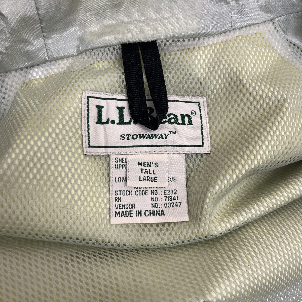 L．L．Bean レインコート 古着・中古-6枚目のアイテム画像