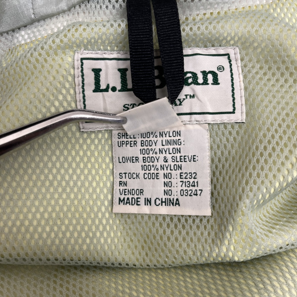 L．L．Bean レインコート 古着・中古-7枚目のアイテム画像