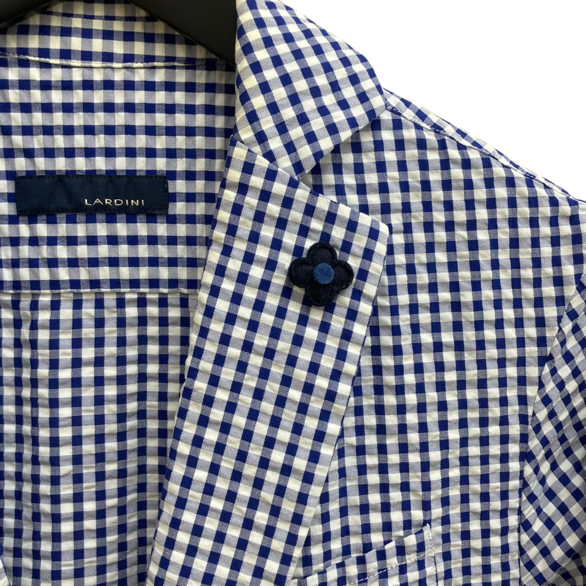 LARDINI シャツジャケット 古着・中古-4枚目のアイテム画像