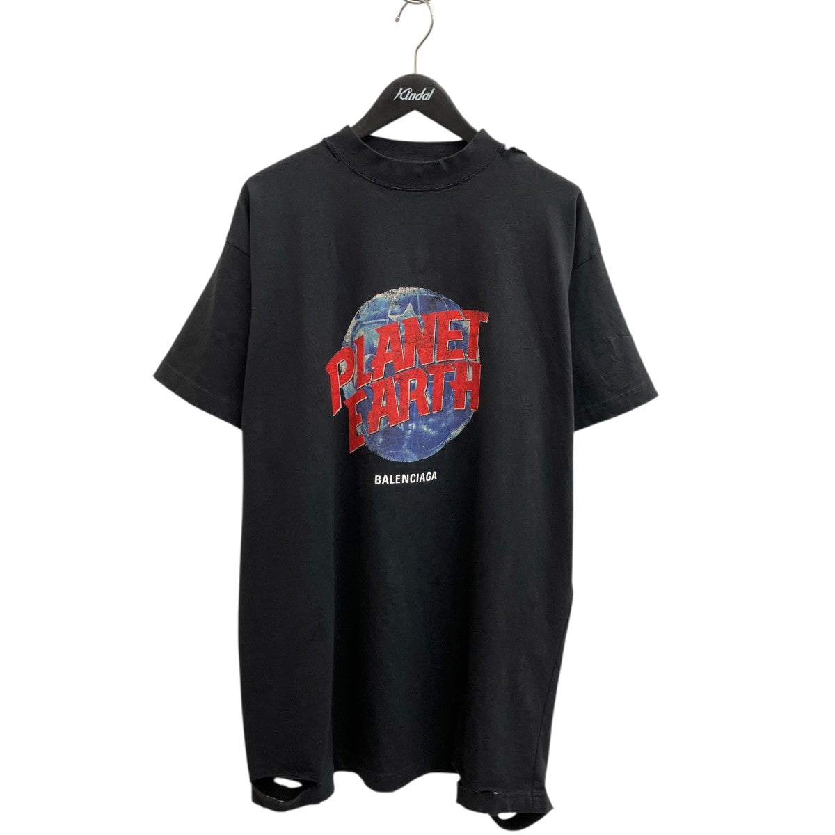 BALENCIAGA PRANET EARTH OVERSIZED T-SHIRT半袖Tシャツ787349 古着・中古-1枚目のアイテム画像