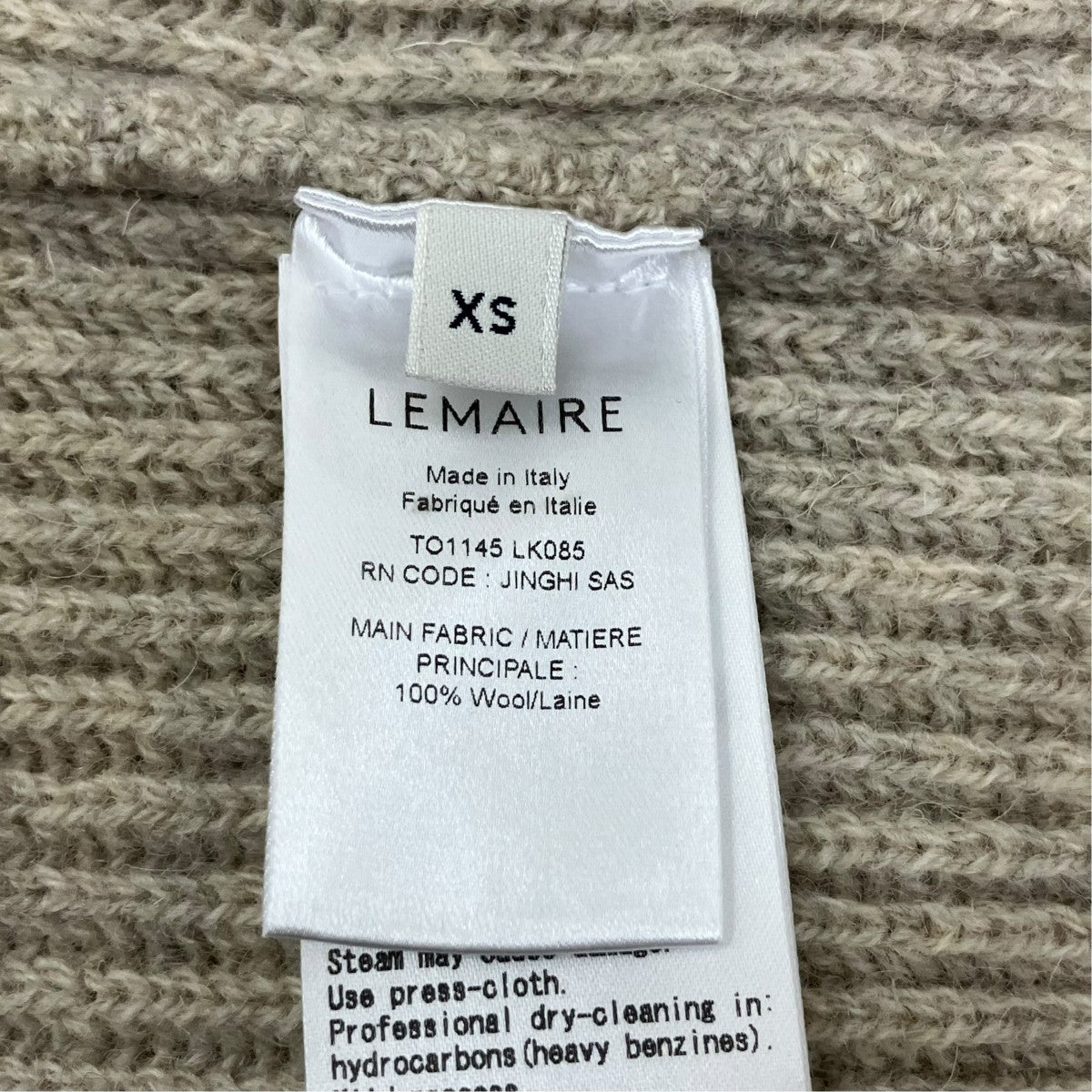 LEMAIRE セーターTO1145LK085 古着・中古-6枚目のアイテム画像
