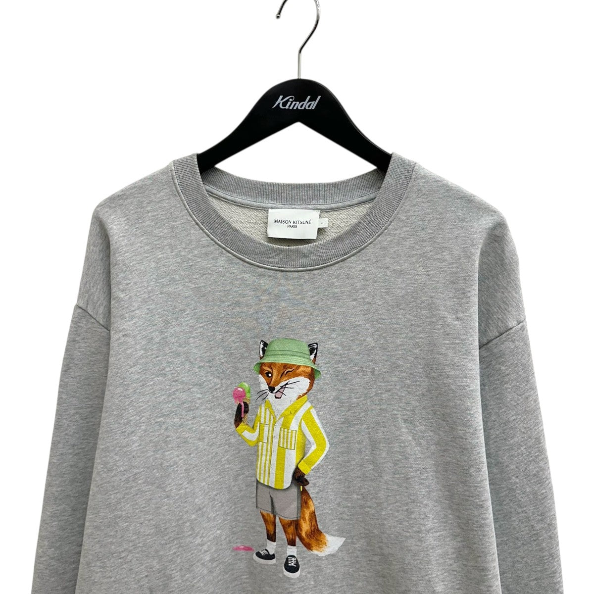 MAISON KITSUNE スウェットKM00331KM0001 古着・中古-3枚目のアイテム画像