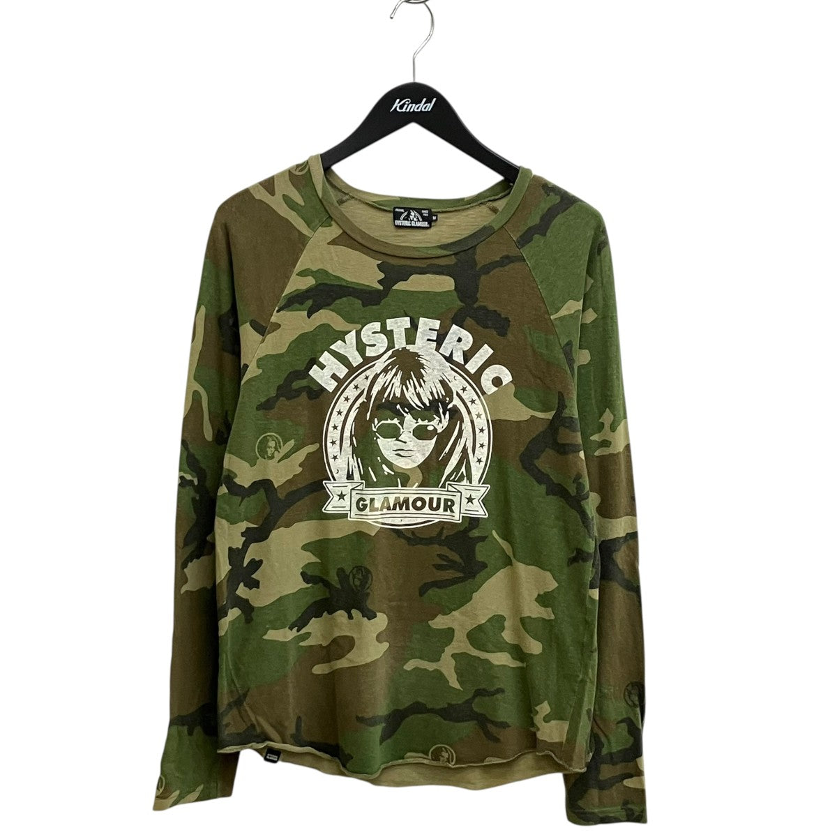 Hysteric Glamour 長袖カットソー0263CL13 古着・中古-1枚目のアイテム画像
