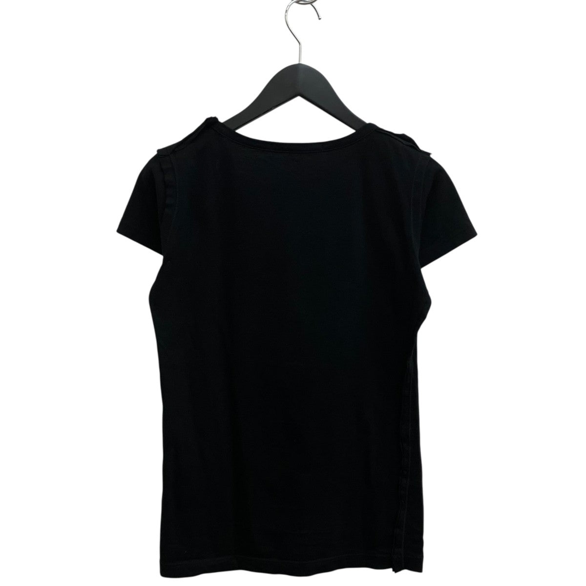 LIMI feu(リミフゥ) 半袖TシャツLN-T92-047 LN-T92-047 ブラック