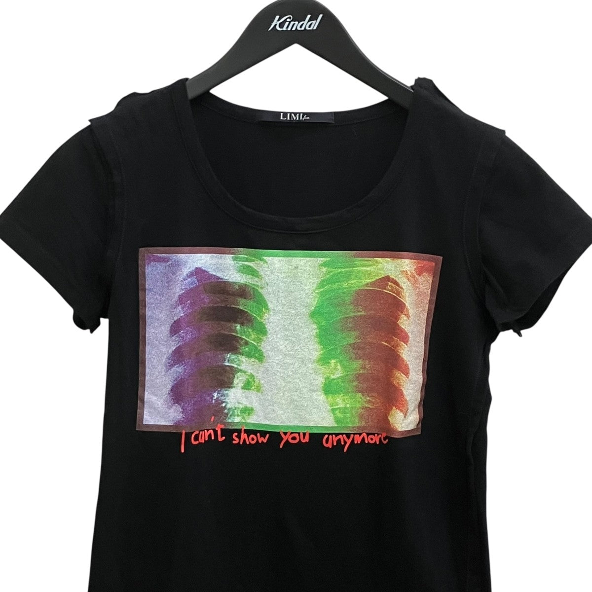 LIMI feu(リミフゥ) 半袖TシャツLN-T92-047 LN-T92-047 ブラック