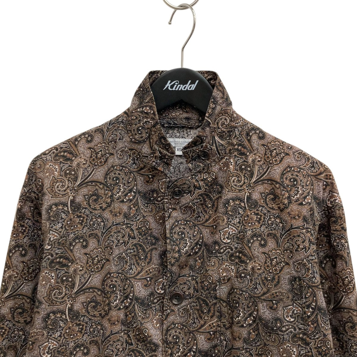 Engineered Garments(エンジニアドガーメンツ) ペイズリー長袖シャツ