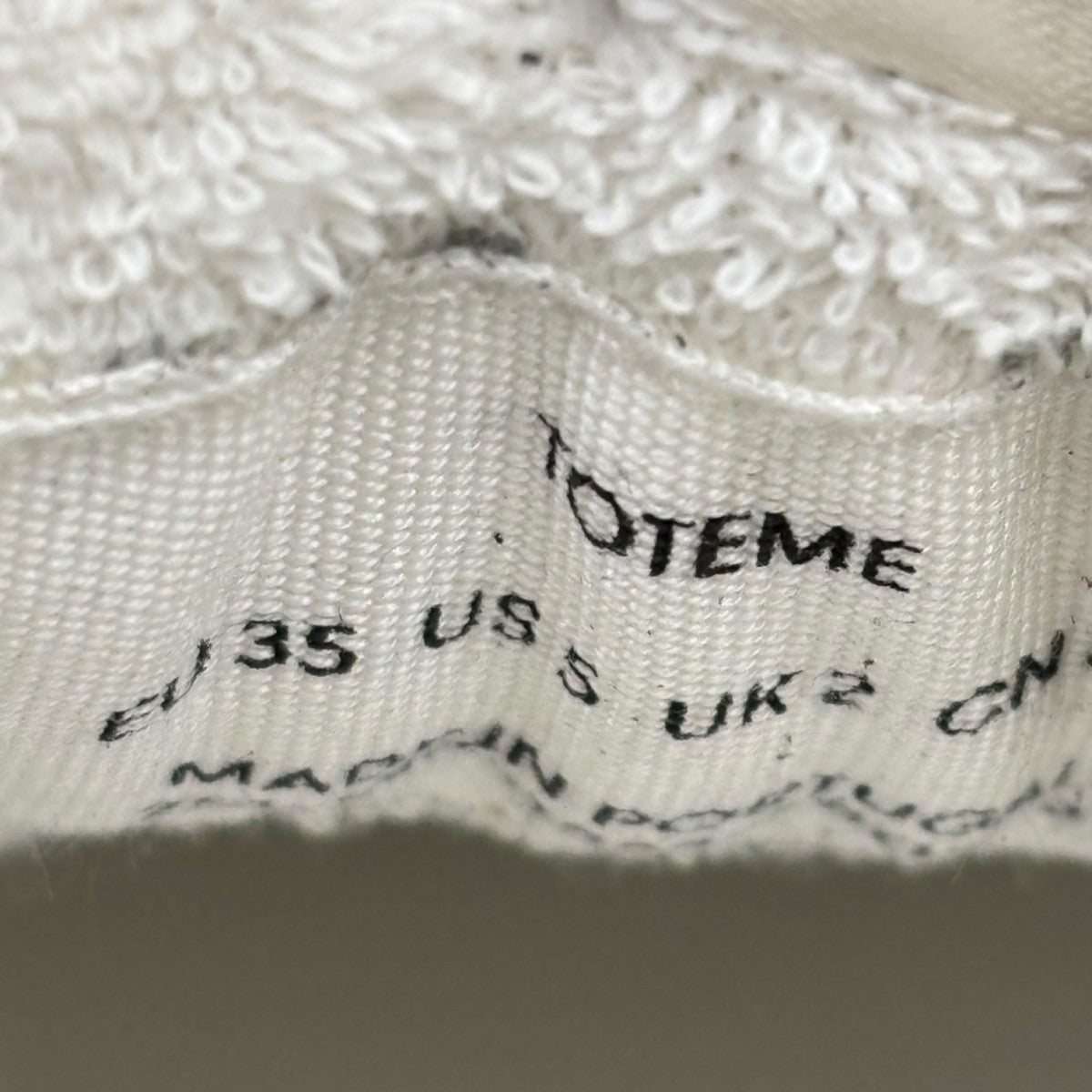 toteme 251-WAS1544-FB0359スニーカー 古着・中古-6枚目のアイテム画像