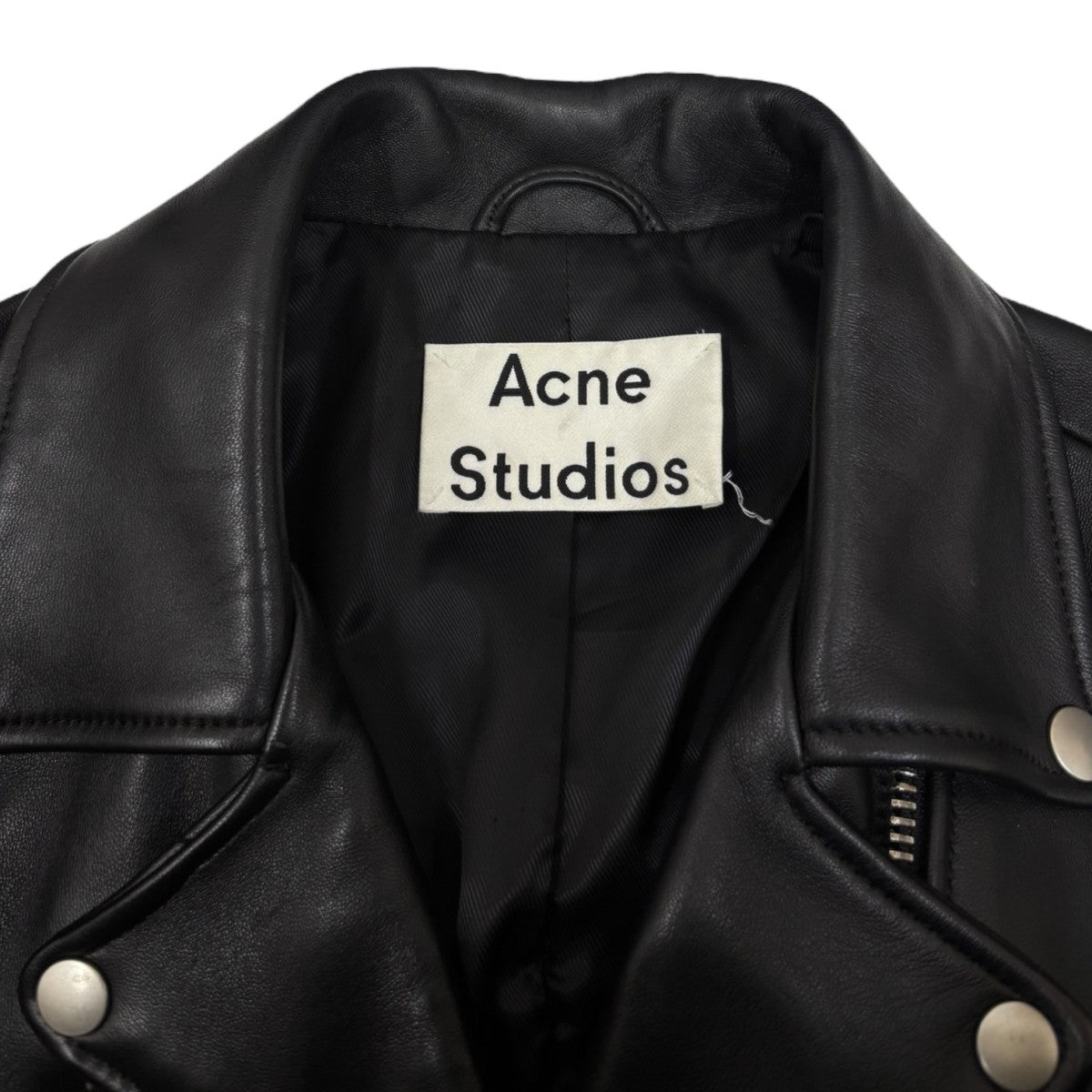 ACNE STUDIOS レザージャケット6HL265 古着・中古-5枚目のアイテム画像