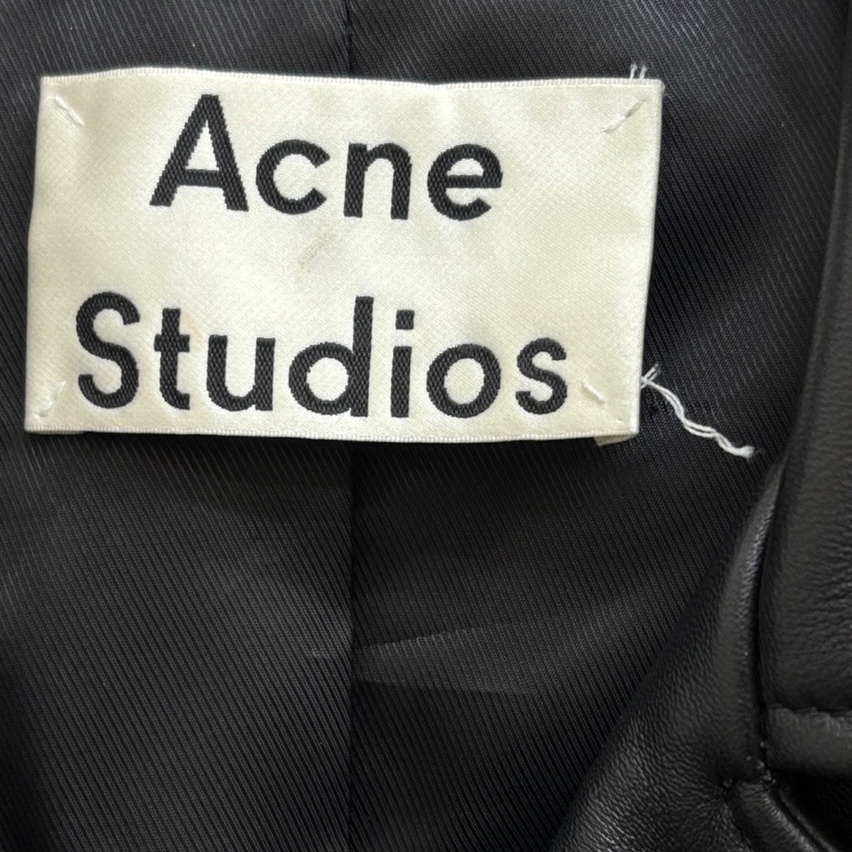 ACNE STUDIOS レザージャケット6HL265 古着・中古-6枚目のアイテム画像