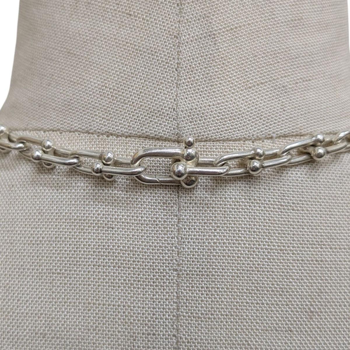 ハードウェア スモール リンクネックレス