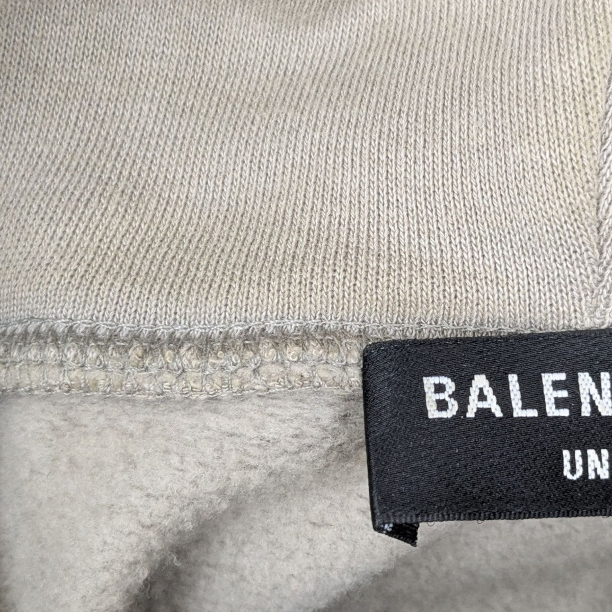 BALENCIAGA バーコードロゴプリントプルオーバーパーカー651799 古着・中古-6枚目のアイテム画像
