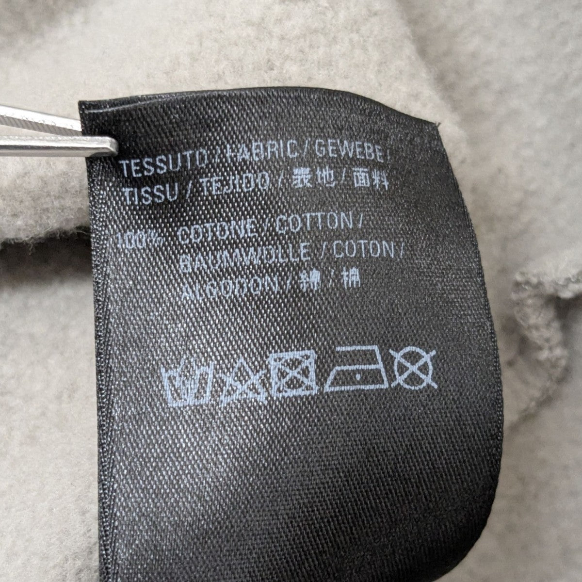 BALENCIAGA バーコードロゴプリントプルオーバーパーカー651799 古着・中古-9枚目のアイテム画像