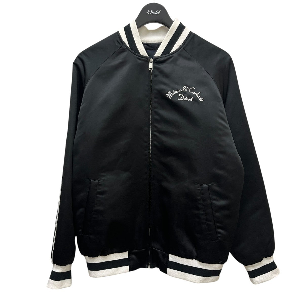 CARHARTT WIP×MOTOWN RECORDS VARSITY JACKETスタジャン 古着・中古-1枚目のアイテム画像
