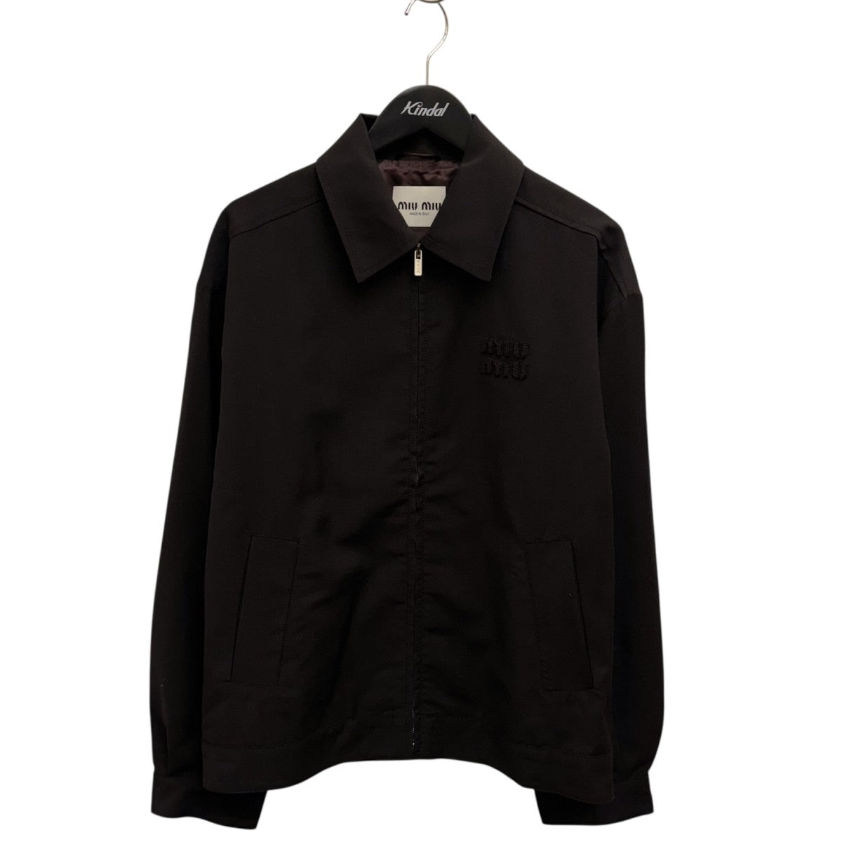 MIU MIU(ミュウミュウ) Washed corduroy blouson jacketコーデュロイ