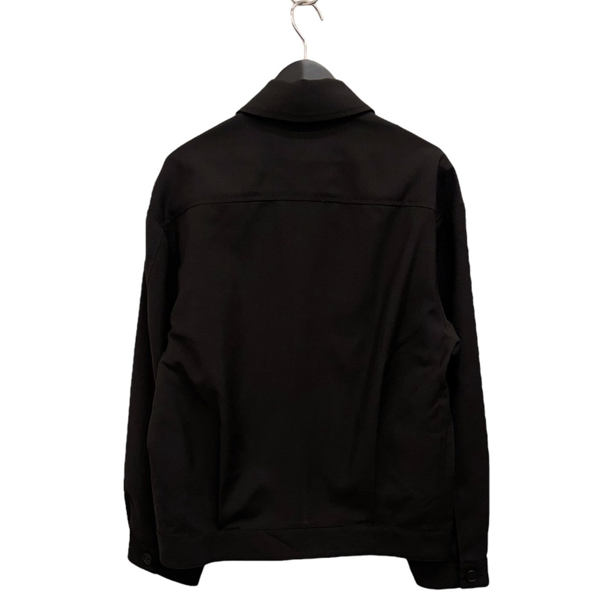 MIU MIU 24SSロゴワッペン モヘア・ウールジップアップジャケットML1041 古着・中古-2枚目のアイテム画像