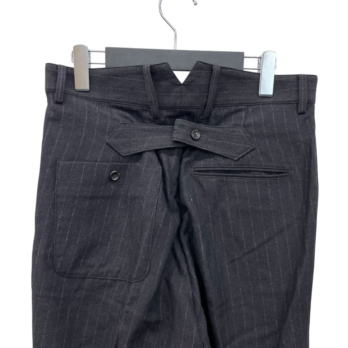 23AWWashed W L Stripe Work TrousersストライプパンツPT-02A