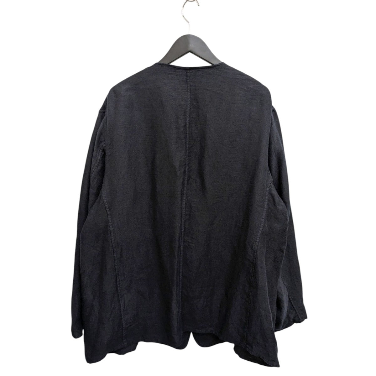 COMOLI(コモリ) リネンサテン ノーカラージャケット B01-01029 B01