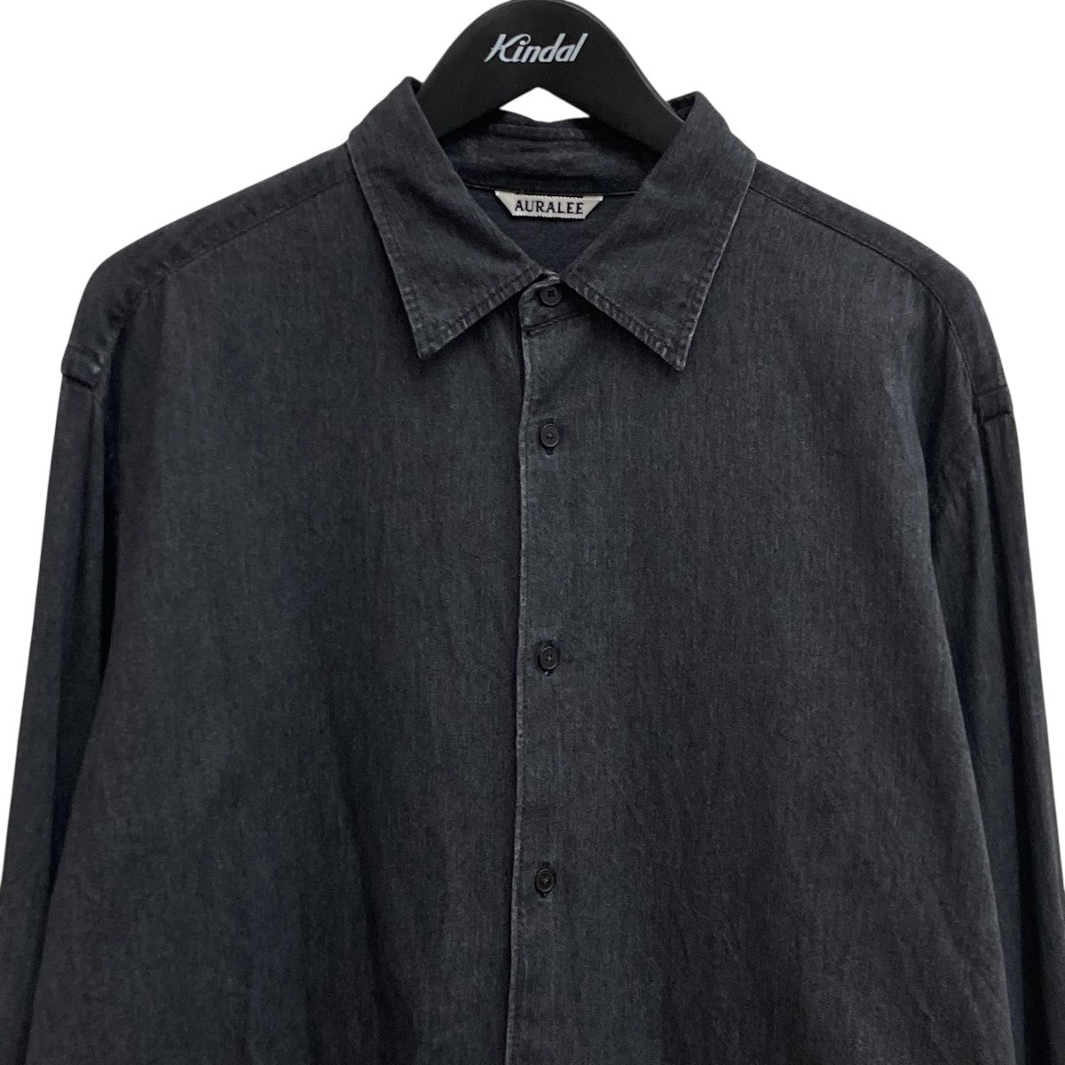 AURALEE(オーラリー) 24SSEDIFICE別注 SELVEDGE LIGHT DENIM SHIRTS