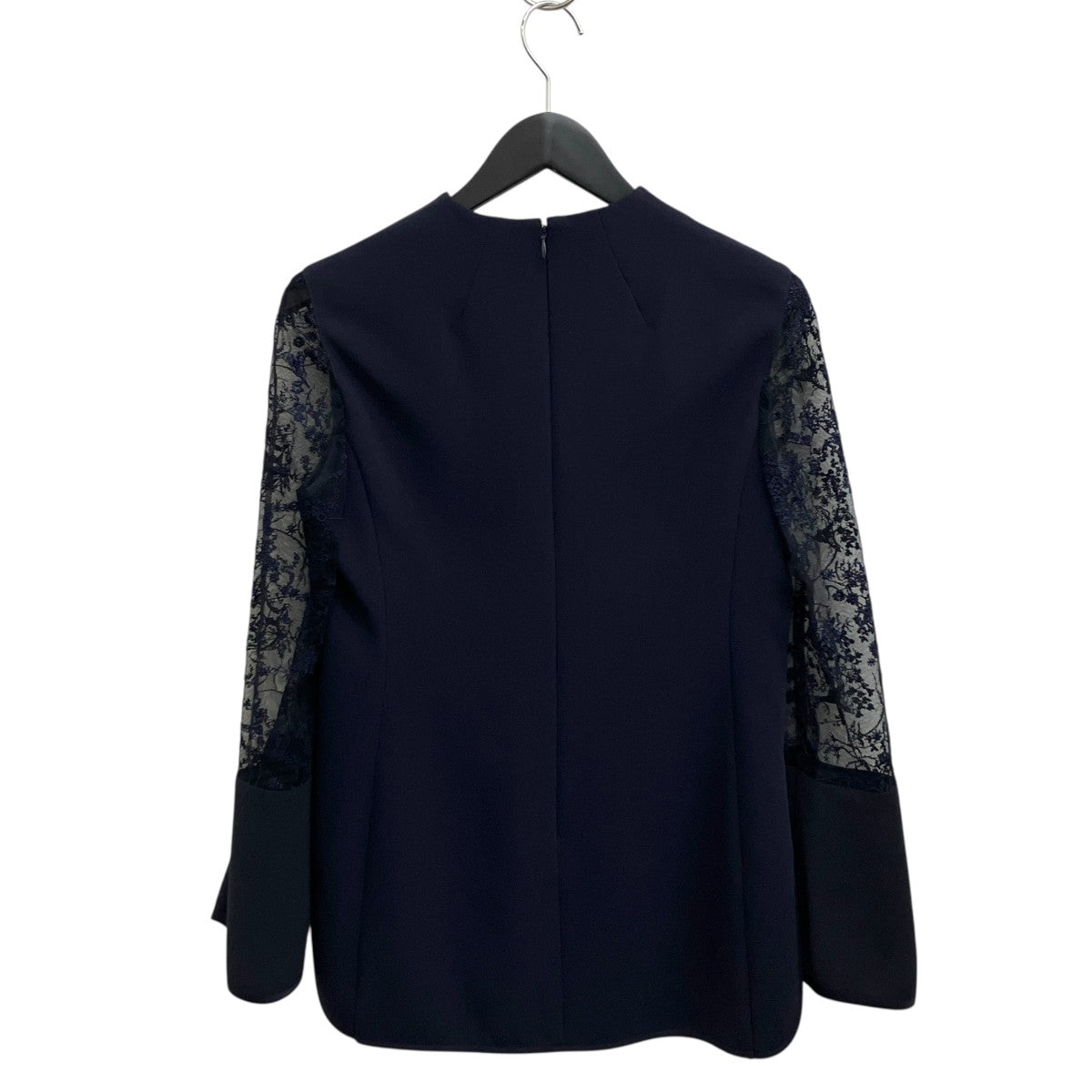 mame kurogouchi Acetate Polyester Floral Lace-Sleeve Shirt長袖ブラウスMM24FW-SH004 古着・中古-2枚目のアイテム画像