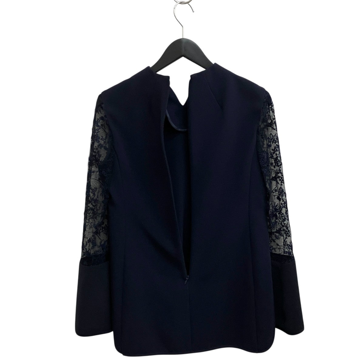 mame kurogouchi Acetate Polyester Floral Lace-Sleeve Shirt長袖ブラウスMM24FW-SH004 古着・中古-5枚目のアイテム画像
