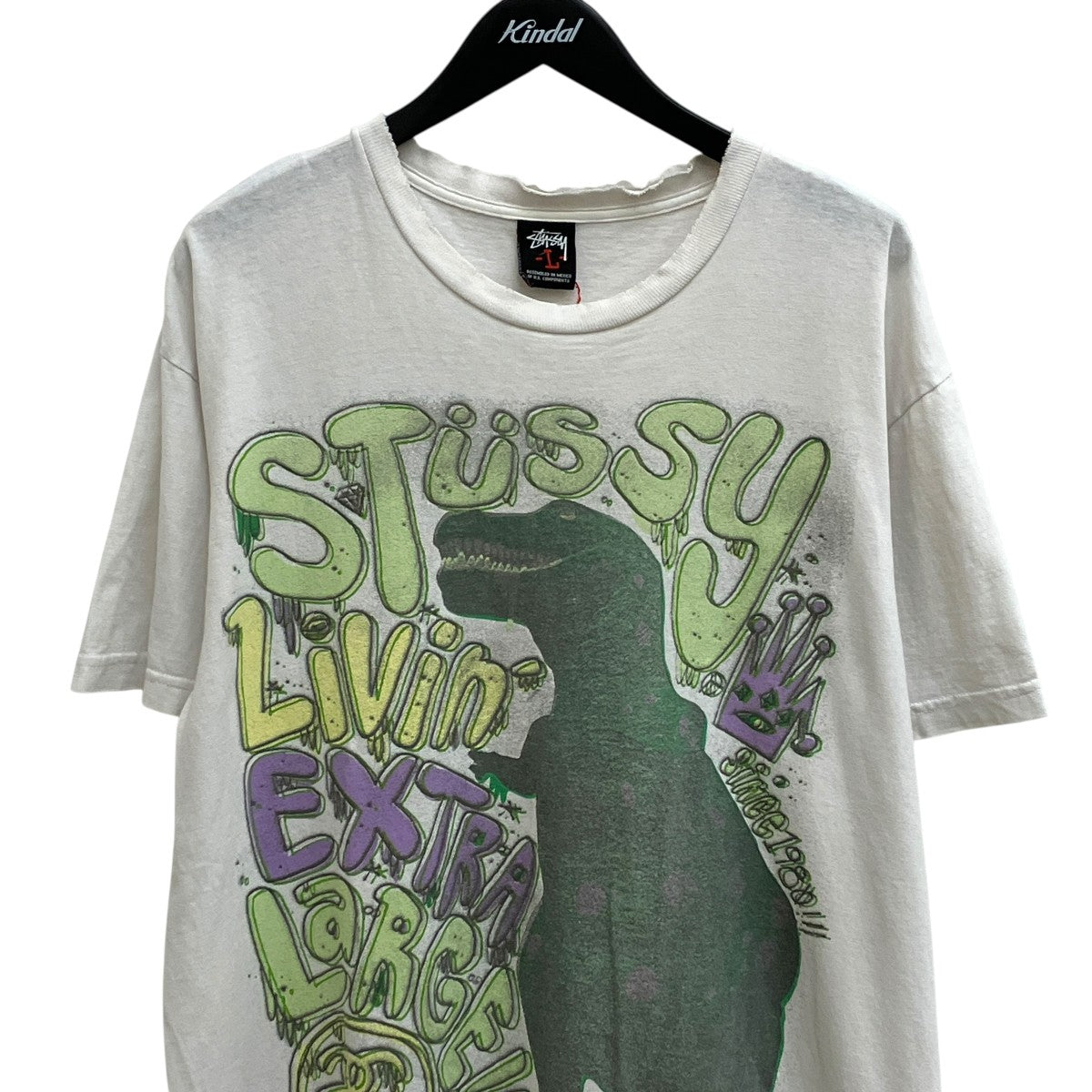 STUSSY 半袖カットソー 古着・中古-3枚目のアイテム画像