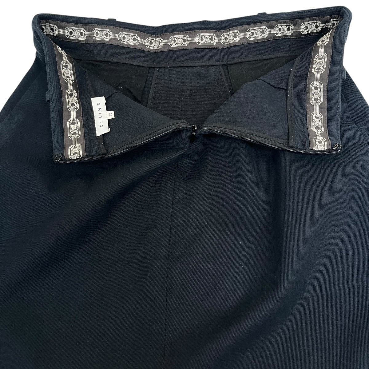 CELINE スカート2 2B40 古着・中古-4枚目のアイテム画像